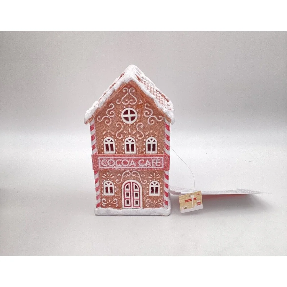 Target Bullseye Playground COCOA CAFE House Lighted Christmas Village 2023